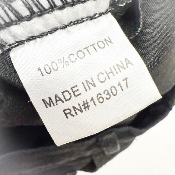 Princess Polly High Rise Button Fly Raw Hem Charcoal Black Denim Jeans Size 6 - Picture 7 of 8